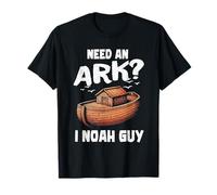 Need An Ark I Noah Guy Christian Jesus Retro Church Believer T-Shirt
