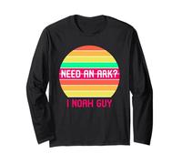 Need an Ark? I Noah Guy Fun Biblical Humor Quote Long Sleeve T-Shirt