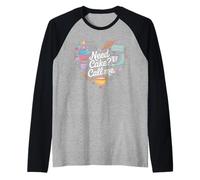 Need Cake Call Me Cute Baker Life Pastry Chef Design Raglan Baseball Tee