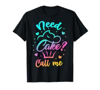 Need Cupcake? Call Me - Funny Cupcake Maker Baking Chef T-Shirt