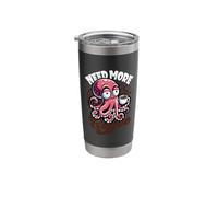 Need More Coffee Addict Octopus Trinking Coffee Stainless Steel Insulated Tumbler