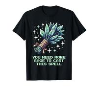 Need More Sage | Herbal Pixel Art Retro Gaming Herbs T-Shirt
