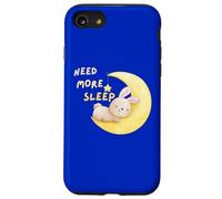 Need More Sleep Bunny Rabbit Cute Sleepwear Night shirt Case for iPhone SE (2020) / 7/8