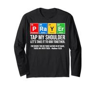 Need Prayer Chemistry Elements Science Teacher Long Sleeve T-Shirt