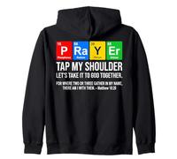 Need Prayer Chemistry Elements Science Teacher Zip Hoodie