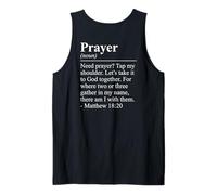 Need Prayer Definition Noun Tank Top