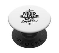 Need Prayer | Faith Outreach and Church Ministry Design PopSockets Adhesive PopGrip