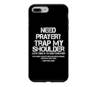 Need Prayer Tap My Shoulder Bible Verse Christian Saying Case for iPhone 7 Plus/8 Plus