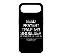 Need Prayer Tap My Shoulder Bible Verse Christian Saying Case for iPhone Air