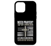 Need Prayer Tap My Shoulder Christian Bible On Back Verse Case for iPhone 12 mini
