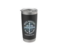 Need Prayer Tap My Shoulder Let's Take It to God Together Stainless Steel Insulated Tumbler