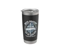 Need Prayer Tap My Shoulder Let's Take It to God Together Stainless Steel Insulated Tumbler