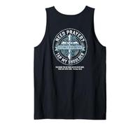 Need Prayer Tap My Shoulder Let's Take It to God Together Tank Top