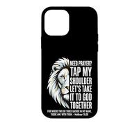 Need Prayer Tap My Shoulder Lion Christian Case for iPhone 12 mini