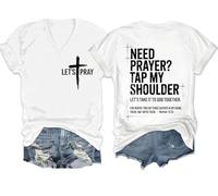 Need Prayer Tap My Shoulder Shirt, If You Need Prayer Tap My Shoulder Shirt, Christian Bible Verse Shirts Women Men