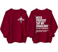 Need Prayer Tap My Shoulder Sweatshirt & Hoodie, If You Need Prayer Tap My Shoulder Shirts Women Men