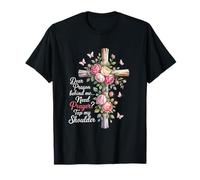 Need Prayers Tap My Shoulder Simple Message of Support T-Shirt