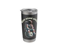 Need Some Space Astronaut Sitting On The Moon Art Vintage Stainless Steel Insulated Tumbler
