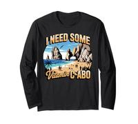 Need Some Vitamin Cabo Summer Mexican Mexico Cabo San Lucas Long Sleeve T-Shirt