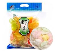 Need To Be Fried, Colored, Snack, Uncooked Shrimp Cracker, for Adults and Children, Uncooked Shrimp Cracker 500g