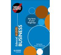 Need to Know: Edexcel A-level Business