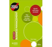 Need to Know: Higher Business Management