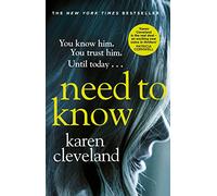 Need To Know: 'You won't be able to put it down!' Shari Lapena, author of THE COUPLE NEXT DOOR