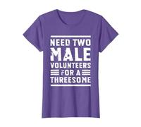 Need Two Male Volunteers For A Threesome Shirt Dirty Humor T-Shirt
