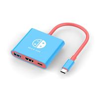 Need-use USB-C 3.0 Docking Station compatible with Nintendo Switch, Samsung Dex, MacBook, IPad, Steam, 3 in 1 TV Adapter with 4K HDMI, thunderbolt, Type C 100W Charging