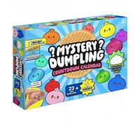 Needdoo Advent Calendar Kids Dumpling Squishy Toys, 24 Days Squishmas Calendar with 23 Dumplings Squishies + 1 Surprise Large Squishy, Squeeze Calendar Stress Relief Toy, Glitter Dumpling Blind Box