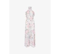 Needle And Thread Womens Needle And Thread Camille's Garden Floral-Print Chiffon Midi Dress Seashell 12