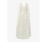 Needle And Thread Womens Needle And Thread Versailles Cape-Sleeve Lace Ankle Gown Sea Mist/Pale 10