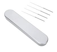 Needle Case, Sewing Needle Storage Metal Acupuncture Needle Storage Box Toothpick Storage Box Acupuncture Needle Container Case Accessory