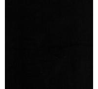 Needle Cord Corduroy Fabric 60" Wide 14 Colours Available Soft Premium Material | The Fabric Guys (Black)