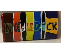Needle Dick, themed funny Novelty Chocolate Bar gift. For Birthdays, Christmas, Easter, Fathers Day, Mothers Day and Valentines Day (One Size, Milk Chocolate)