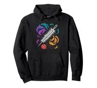 Needle Felter Who Sculpts Tiny Wool Animals Barbed Needles Pullover Hoodie