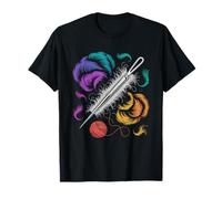 Needle Felter Who Sculpts Tiny Wool Animals Barbed Needles T-Shirt