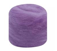 Needle Felting Blended Roving Purple for Needle Felting Wool Hand Dyed Wool Mixed Natural Wool Roving for DIY Crafts(18,100g)
