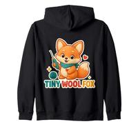 Needle Felting Felted Animals Zip Hoodie