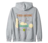 Needle Felting Felted Animals Zip Hoodie