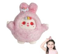 Needle Felting Kit - Cute Doll Felt Kit - Beginner Needle Felting, Wool, Cute Doll Making for Craft Making