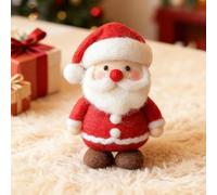 Needle Felting Kits Christmas Day - Santa Claus Christmas Deer Mice Wool Felting Kit,Cute Needle Felted Mice Figurine, Xmas Felted Animal Crafts Decoration Gifts for Kids and Adults