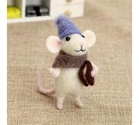 Needle Felting Starter Kit, Complete Set with Mouse Design for Beginners