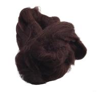 Needle Felting Wool 20g Carded Perendale Roving for Crafts Wet