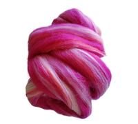 Needle Felting Wool, Felting Wool Roving for Needle and Wet Multicolor Multiple Sizes(Cs1,10g)