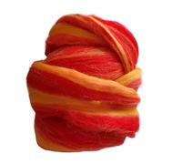 Needle Felting Wool, Felting Wool Roving for Needle and Wet Multicolor Multiple Sizes(Cs2,10g)