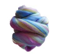 Needle Felting Wool, Felting Wool Roving for Needle and Wet Multicolor Multiple Sizes(Cs6,20g)