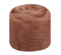 Needle Felting Wool Fibre Wool Roving for DIY Craft Materials Needle Felt Roving Fabric Felt Handmade Felting Craft for DIY Crafts(96,10g)