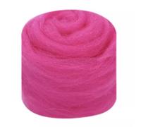 Needle Felting Wool Fibre Wool Roving for DIY Craft Materials Needle Felt Roving Fabric Felt Handmade Felting Craft for DIY Crafts(52,10g)
