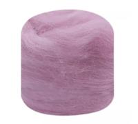 Needle Felting Wool Needle Felting Blended Roving Purple for Wool Hand Dyed Mixed Natural(17,100g)